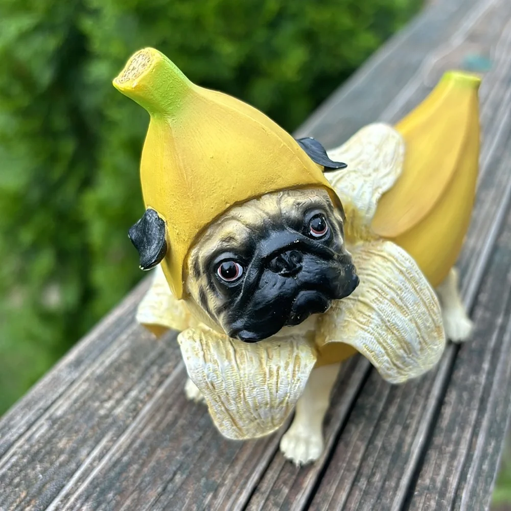 Banana Pug Figure (Pugnacious)‎ use